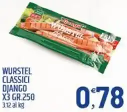 Ard Discount Wurstel classici DJANGO offerta