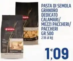Ard Discount Pasta di semola granoro dedicato calamari/ calamari/ mezzi paccheri/ paccheri offerta