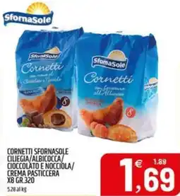 Ard Discount Cornetti sfornasole ciliegia/albicocca cioccolato e nocciola/ crema pasticcera offerta