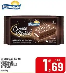 Ard Discount Merenda al cacao sfornasole ciocco e stelle offerta