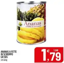 Ard Discount Ananas a fette in sciroppo offerta