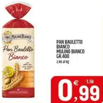 Ard Discount Pan bauletto bianco MULINO BIANCO offerta