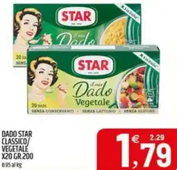 Ard Discount Dado star classico/ vegetale STAR offerta