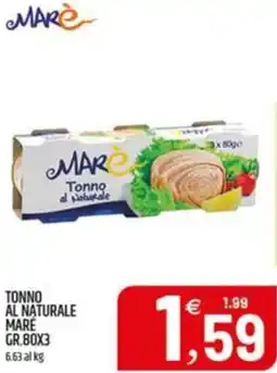 Ard Discount Tonno al naturale MARE offerta
