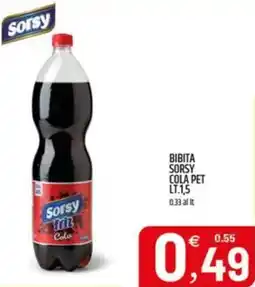 Ard Discount Bibita sorsy cola pet offerta