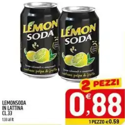 Ard Discount Lemonsoda in lattina offerta