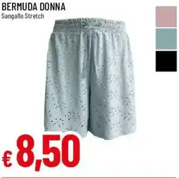 Galassia Bermuda donna sangallo stretch offerta