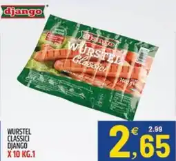 Ard Discount Wurstel classici DJANGO offerta