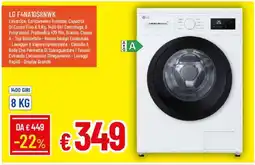 Galassia LG F4NA10S8NWK Lavatrice offerta