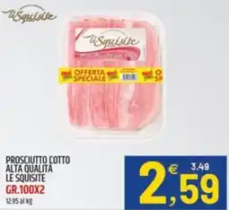 Ard Discount Prosciutto cotto alta qualita LE SQUISITE offerta