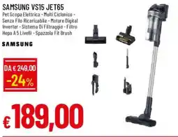 Galassia SAMSUNG VS15 JET65 offerta