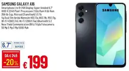Galassia SAMSUNG GALAXY A16 Smartphone offerta