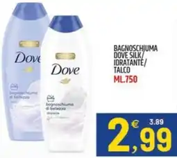 Ard Discount Bagnoschjuma dove silk idratante/ talco offerta