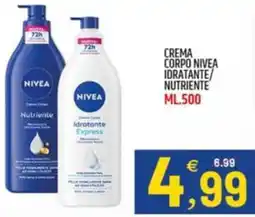 Ard Discount Crema corpo nivea idratante/ nutriente offerta