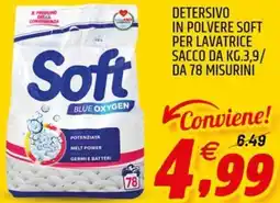 Ard Discount Detersivo in polvere soft per lavatrice offerta