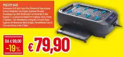 Galassia MACOM 849 Smokeless Grill Anti Fumo offerta
