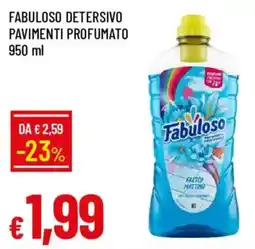 Galassia Fabuloso detersivo pavimenti profumato offerta