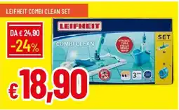 Galassia Leifheit combi clean set offerta