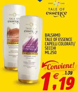 Ard Discount Balsamo tale of essence capelli colorati/ secchi offerta