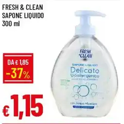 Galassia Fresh & clean sapone liquido offerta