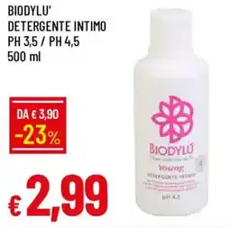 Galassia Biodylu' detergente intimo PH 3,5 / PH 4,5 offerta