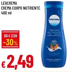 Galassia Leocrema crema corpo nutriente offerta