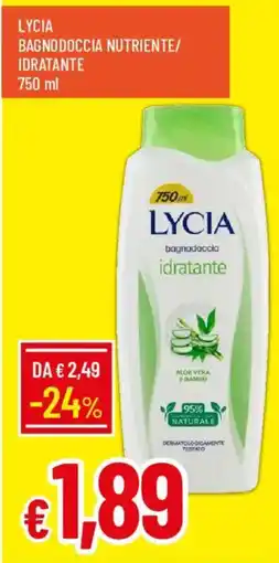 Galassia Lycia bagnodoccia nutriente/ idratante offerta