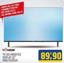 Ard Discount TV LED HOUSTYLE DISPLAY 32" MOD.TV32EUH offerta