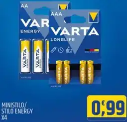 Ard Discount MINISTILO/ STILO ENERGY X4 offerta