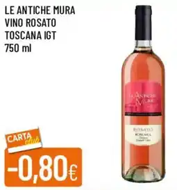 Galassia Le antiche mura vino rosato toscana IGT offerta