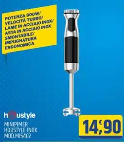 Ard Discount MINIPIMER HOUSTYLE INOX MOD.MI5402 offerta
