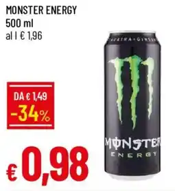 Galassia Monster energy offerta
