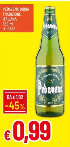 Galassia Pedavena birra tradizione italiana offerta