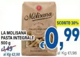 DEM La molisana pasta integrale offerta