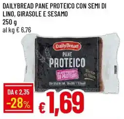 Galassia Daily bread pane proteico con semi di lino, girasole e sesamo offerta