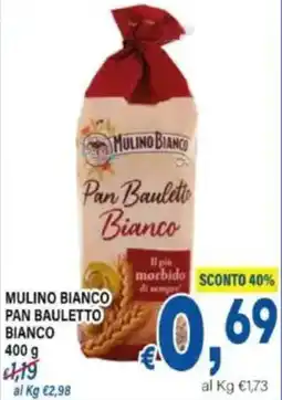 DEM Mulino bianco pan bauletto bianco offerta