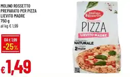Galassia Molino rossetto preparato per pizza lievito madre offerta