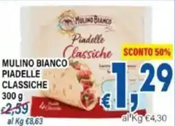 DEM Mulino bianco piadelle classiche offerta