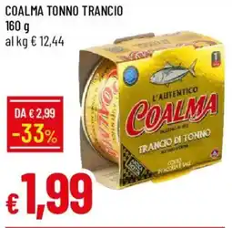 Galassia Coalma tonno trancio offerta