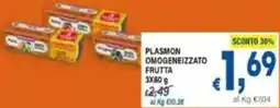 DEM Plasmon omogeneizzato frutta offerta