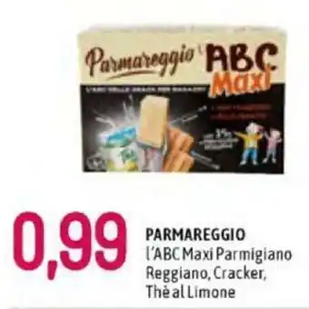 Famila Parmareggio l'ABC Maxi Parmigiano Reggiano, Cracker, Thè al Limone offerta