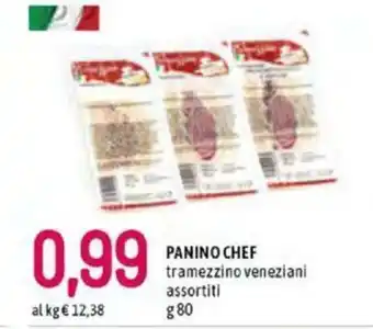 Famila Panino Chef tramezzino veneziani assortiti 80g offerta
