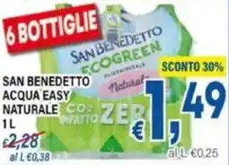DEM San benedetto acqua easy naturale offerta