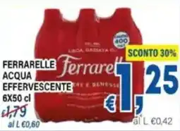 DEM Ferrarelle acqua effervescente offerta