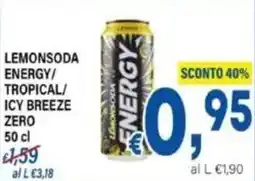 DEM Lemonsoda energy/ tropical/ icy breeze zero offerta