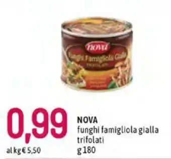 Nova funghi famigliola gialla trifolati 180g