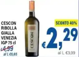 DEM Cescon ribolla gialla venezia igp offerta