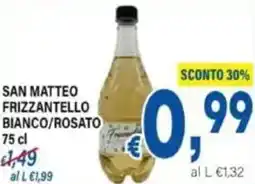DEM San matteo frizzantello bianco/rosato offerta
