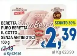DEM Beretta puro beretta il cotto senza antibiotici offerta