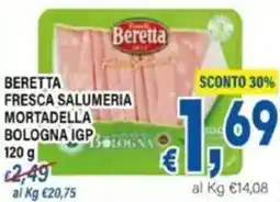 DEM Beretta fresca salumeria mortadella bologna igp offerta